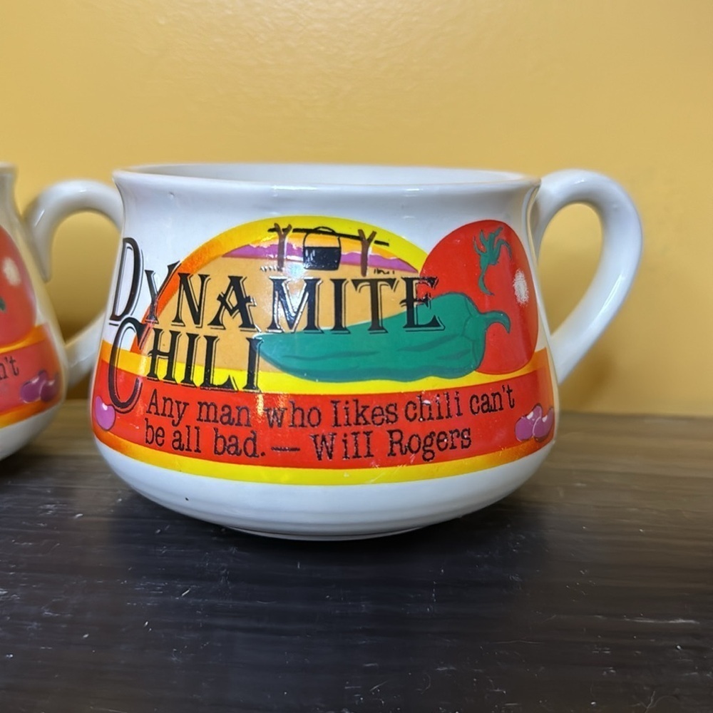 Vintage Restaurantware Dynamite Chili Bowl Handled Restaurant Ware Soup Bowl - Picture 4 of 13